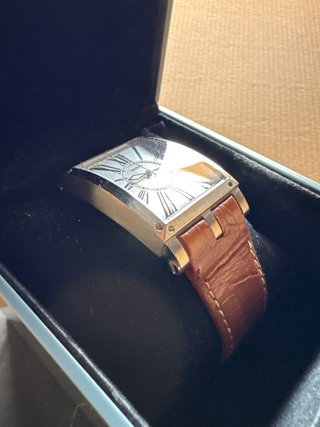 Reloj Tous Cuero Marrón y Plata