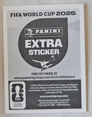 Cromo Extra Sticker de Ronaldo Bronce Mundial 2026