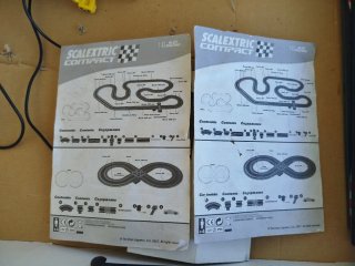 LOTE SCALEXTRIC COMPACT ORIGINAL – 3 CIRCUITOS