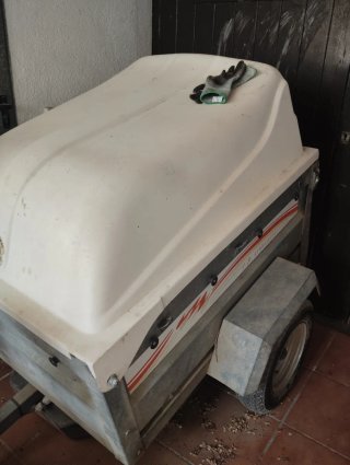 Remolque para perros