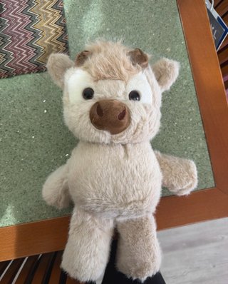 Peluche Mucca Beige
