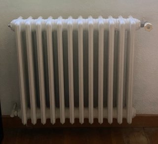 17 Radiadores de Hierro Blancos
