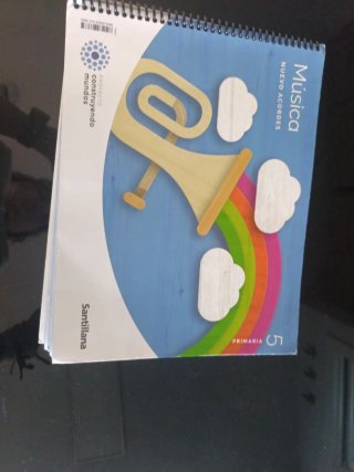 Libro Música 5 Primaria Santillana