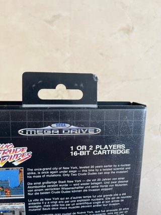 Two Crude Dudes - Sega Mega Drive (PAL)