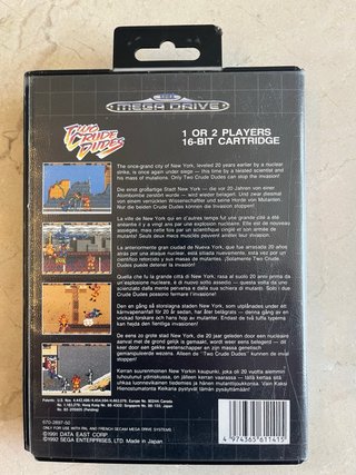 Two Crude Dudes - Sega Mega Drive (PAL)