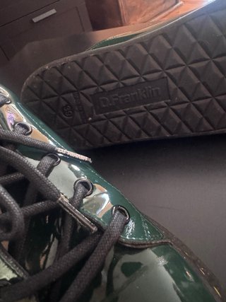 Zapatos Dr. Franklin Charol Verde T39