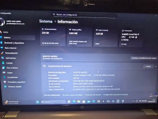 Portátil HP Pavilion v16 Grigio/Argento
