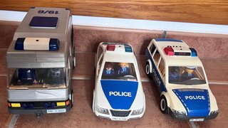 Playmobil Coche Policía y Barco