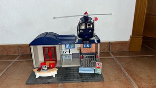Playmobil Coche Policía y Barco