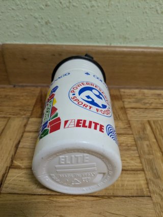 Bidón bote antiguo de ciclismo del equipo Mapei