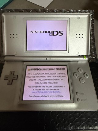 Nintendo DS Lite Plata