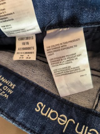 Pantalón vaquero mujer Calvin Klein Jeans azul