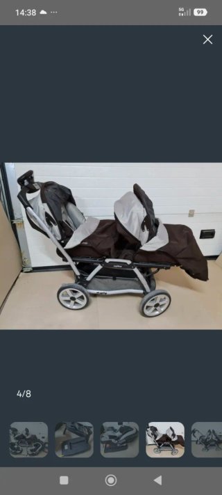 Carricoche doble Peg Perego Duette