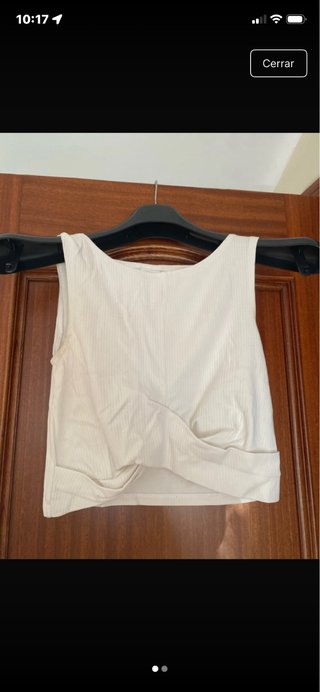 Top niña Zara nudo Talla 11-12