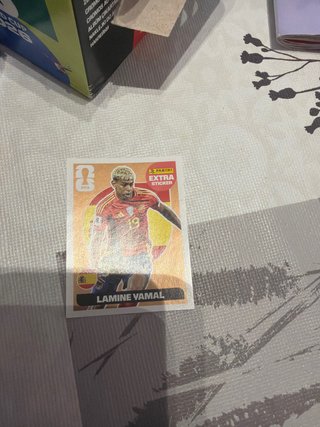 Cromo Panini Mundial 2026 Lamine Yamal