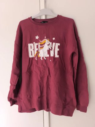 Sudadera Tex 11-12 años Unicornio