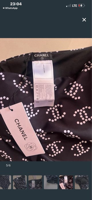 Bañador negro chanel