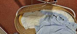 Capazo para bebé con soporte