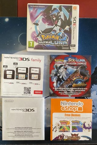 🇪🇸 Nintendo 3DS Pokémon Ultraluna