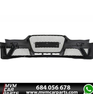 Paragolpes delantero y difusor para Audi A4 B8 Fac