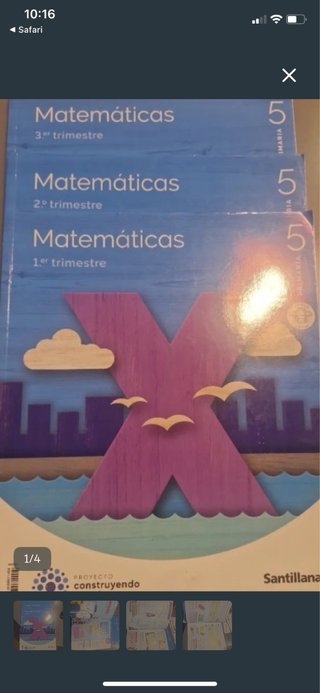 Matemáticas 5 Primaria Mochila ligera