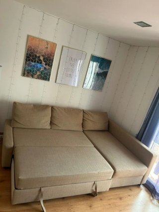 SOFA CAMA IKEA FRIHETEN BEIGE