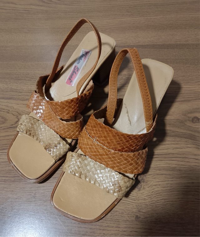 Sandalias Team Shoes Beige y Marrón