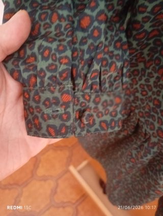 Vestito fantasia verde e rosso