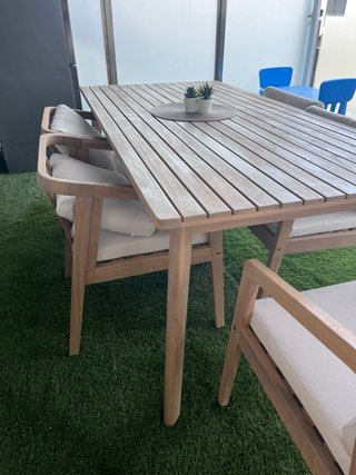 Mesa de jardín Acacia Kalea marca SKLUM