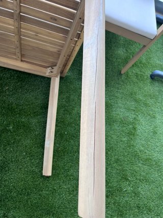 Mesa de jardín Acacia Kalea marca SKLUM