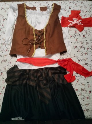 Disfraz Pirata Mujer Talla Única