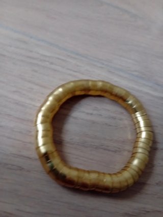 Braccialetto dorato Vestopazzo elasticizzato