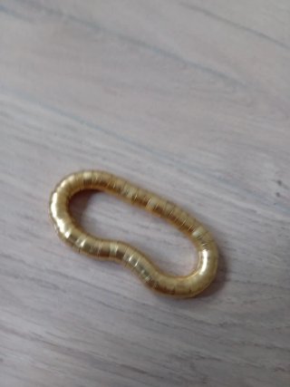 Braccialetto dorato Vestopazzo elasticizzato