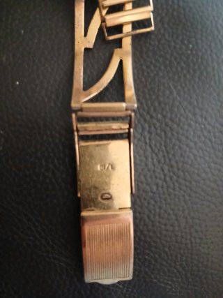 Reloj Titan Chapado Oro Años 70