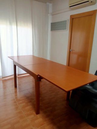 Mesa comedor extensible (130cm/260cm)madera maciza