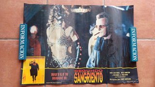 Conjunto carteles Segundo Sangriento