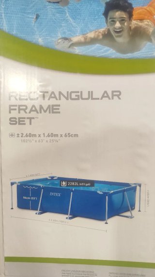 Piscina Rectangular Intex 2282L (603 gal)