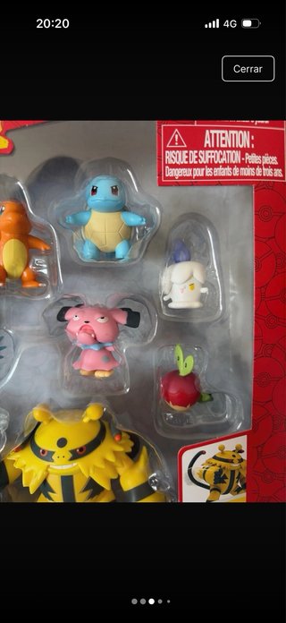 Pack Figuras Pokémon Battle Ready