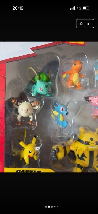 Pack Figuras Pokémon Battle Ready