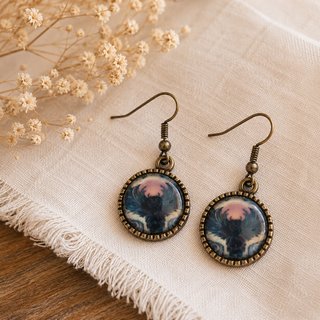 Pendientes búho artesanales hand made