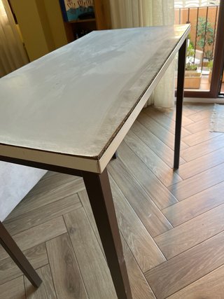Mesa alta jardin