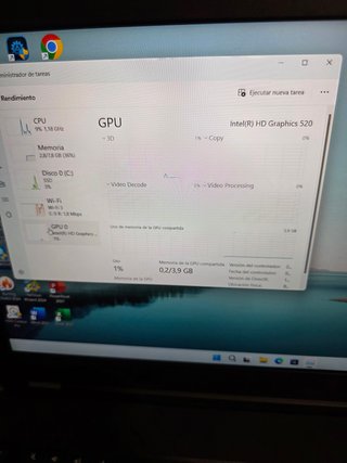 Ordenador portátil Lenovo I5 SEXTA GENERACIÓN 8RAM