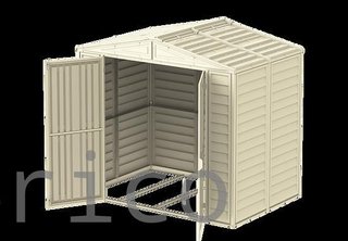 Caseta PVC Duramate III 160x239x185 cm - Duramax