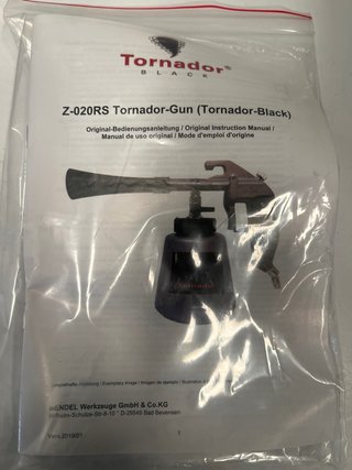 Pistola Limpieza Tornado Aire Comprimido,