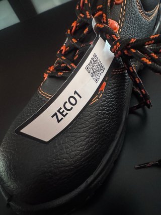 Zapato Seguridad BlackLeather T39