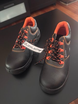 Zapato Seguridad BlackLeather T39