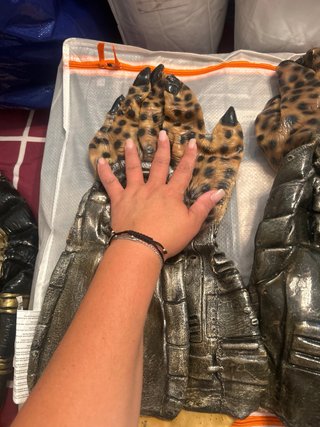 Máscara y manos de Depredador Predator