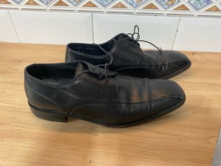 Zapatos de piel negros Ermenegildo Zegna