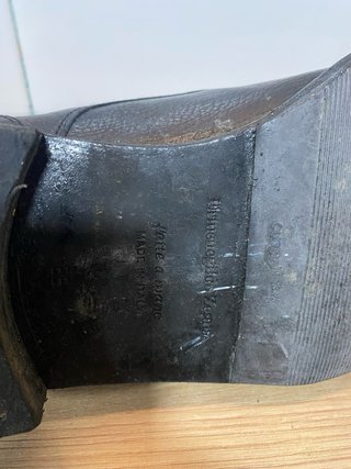 Zapatos de piel negros Ermenegildo Zegna