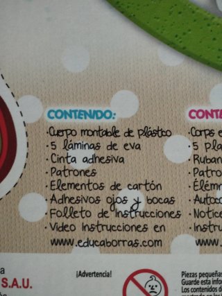 Kit Fofuchas Katie Educa